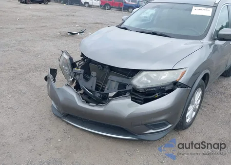 2016 Nissan Rogue Sv из США, поврежденный, VIN KNMAT2MV4GP625824